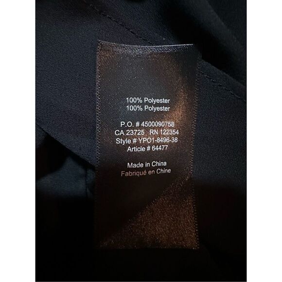 ARITZIA BABATON WALLACE DRESS BLACK Short-sleeve wrap dress sz XS - Picture 11 of 12